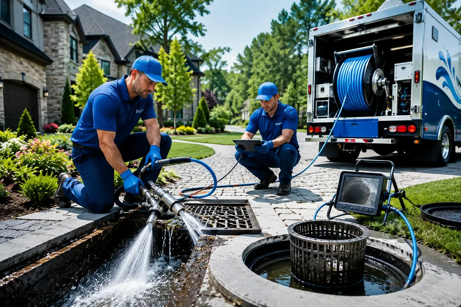 Local outdoor drain cleaning professionals in Glenwood, WV